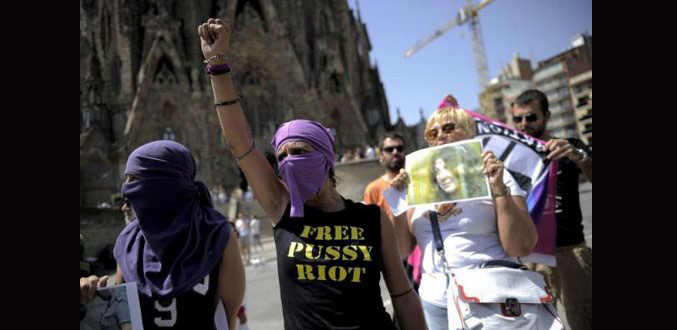 Russie : Les trois membres de Pussy Riot condamnées à deux ans de prison