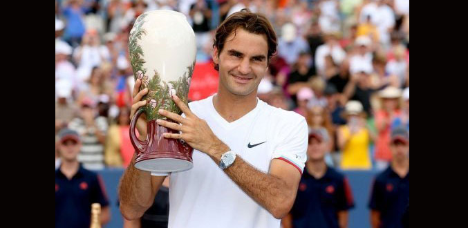 Tennis: Roger Federer triomphe avec la manière à Cincinnati