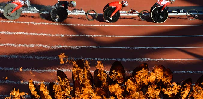 Jeux Paralympiques : La flamme va s''éteindre à Londres