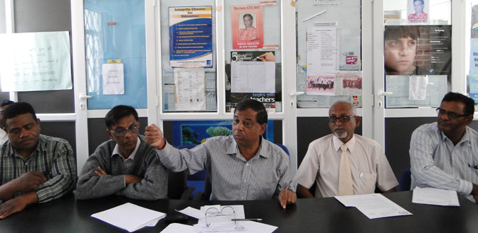 FCSOU : six syndicats se retirent pour cause de divergence avec Naraindranath Gopee