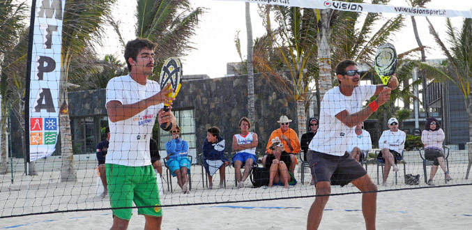 Beach Tennis : Les joueurs de la Réunion en vrais seigneurs des plages