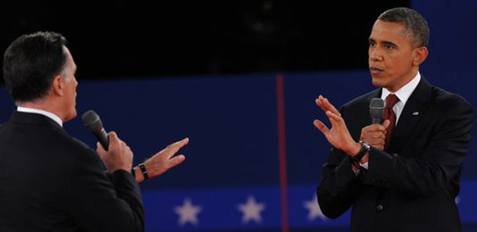 Présidentielle américaine : revigoré, Obama n’a plus hésité à attaquer Romney lors du deuxième débat