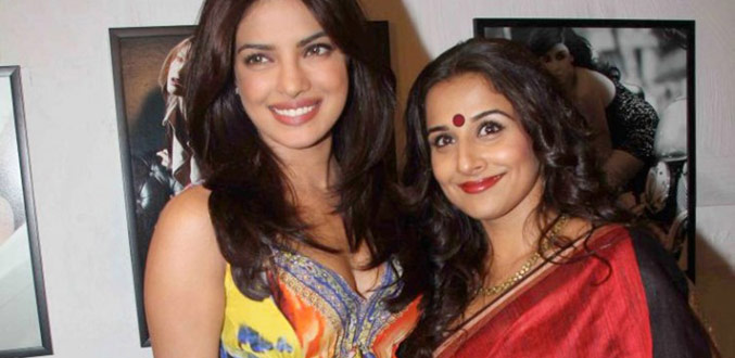 Vidya-Priyanka «bonnes copines»