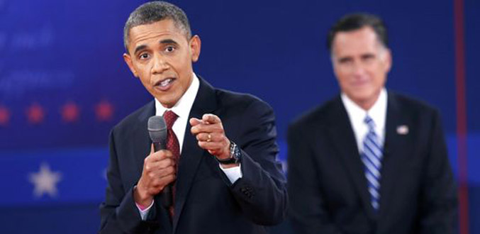 Présidentielle américaine :Obama sort vainqueur du deuxième débat, selon les premiers sondages