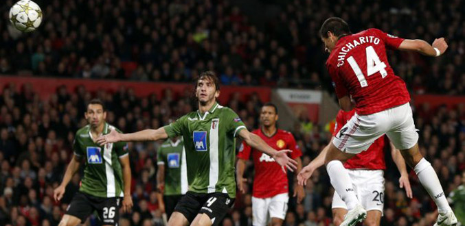 C1. Manchester United revient de loin grâce à Hernandez