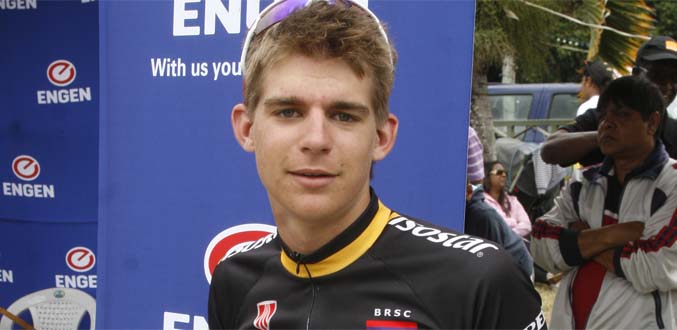 Gabriel Mayer (6e du Tour de Maurice 2012) : «S’il y avait un avenir, oui. Probablement en France»