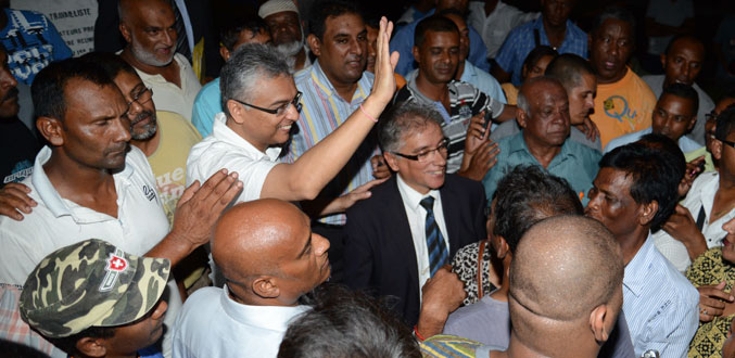 Pravind Jugnauth libéré, les partisans du MMM-MSM en liesse