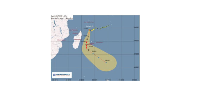 La Réunion : Dumile devient tempête tropicale et devrait arriver jeudi