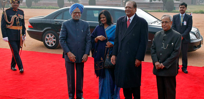 Le président indien, Pranab Mukherjee sera l’invité du 12 mars selon la presse indienne