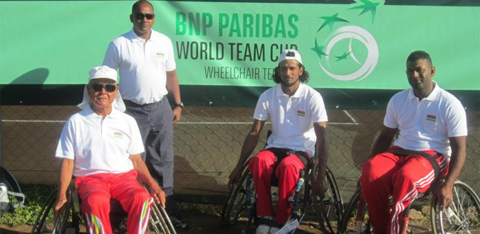 Handisport - BNP Paribas World Team Cup : Maurice remporte un match sur neuf
