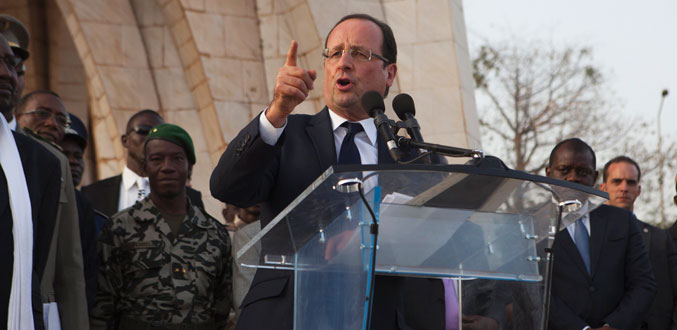 La France au Mali le temps qu''il faudra, assure Hollande