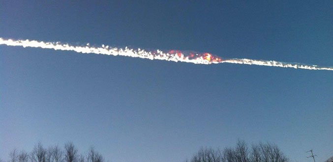 Pluie de météorites en Russie, au moins 500 blessés