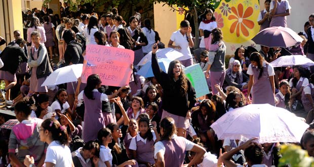 (Vidéo) SSS Ebène : l’Education ouvre une enquête après la manif des élèves