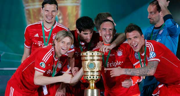 Le Bayern signe un triplé inédit avec la Coupe