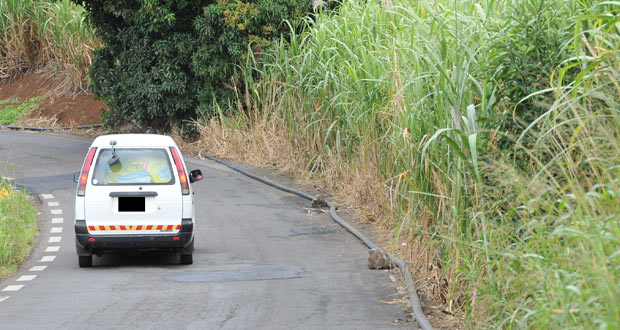 Montagne-Longue : un raccord de la CWA  fait craindre le pire sur la route