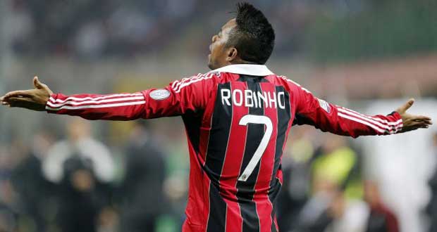Football : Le Brésilien Robinho prolonge son contrat au Milan AC