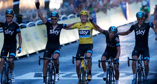 Tour de France : Kittel gagne sur les Champs-Elysées, Froome sacré
