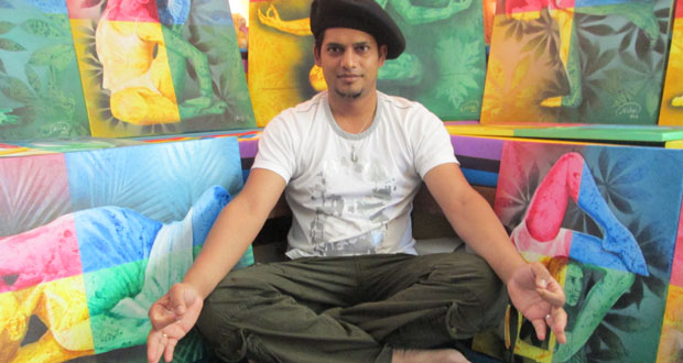Expo : Nishal Purbhoo caresse les lumières