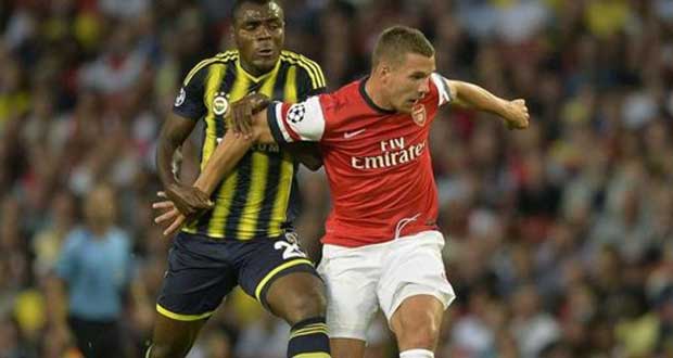 Football: Podolski pourrait être absent jusqu'à dix semaines