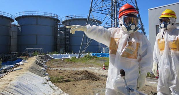 Radioactivité élevée près de quatre réservoirs de la centrale de Fukushima
