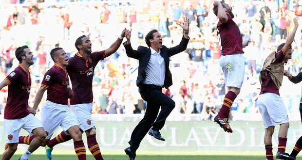 Serie A : La Roma remporte le derby, deux ans et demi après