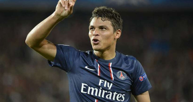 Ligue 1 : Thiago Silva sera absent six semaines
