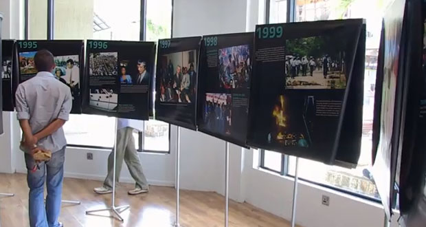 Vidéo – Une expo photos pour revivre les temps forts du pays