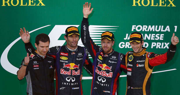 F1 : Vettel remporte le Grand Prix du Japon, mais pas le titre