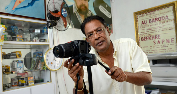 Les frères Brijmohun passionnés de photographie et de cinéma