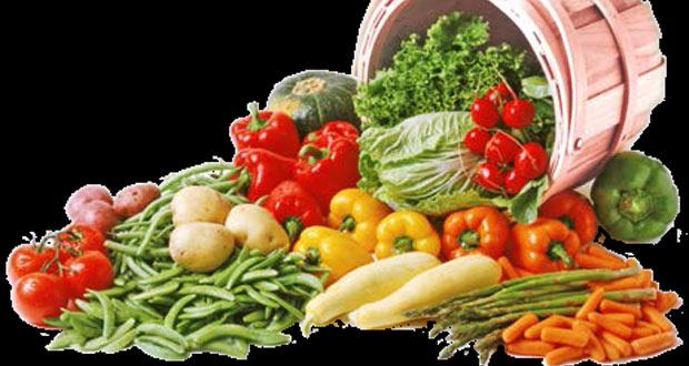 Tente bazar: des légumes se font rares