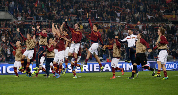 Série A : La Roma bat un record avec une dixième victoire de suite