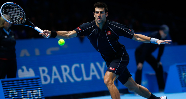 Tennis: Gasquet au tapis, Djokovic en demi-finales à Londres