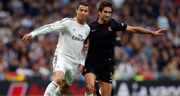 Liga : Le Real Madrid et Ronaldo s'éclatent à Bernabeu