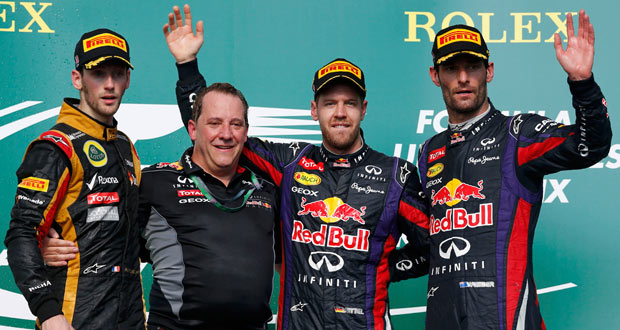 F1 : Vettel signe à Austin une huitième victoire de suite