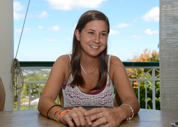 Océane Adam : L’adrénaline du « touch rugby »