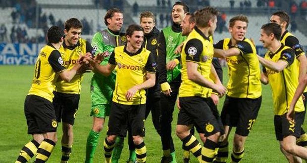 Ligue des champions: Dortmund en 8e de justesse, zéro pointé pour l'OM