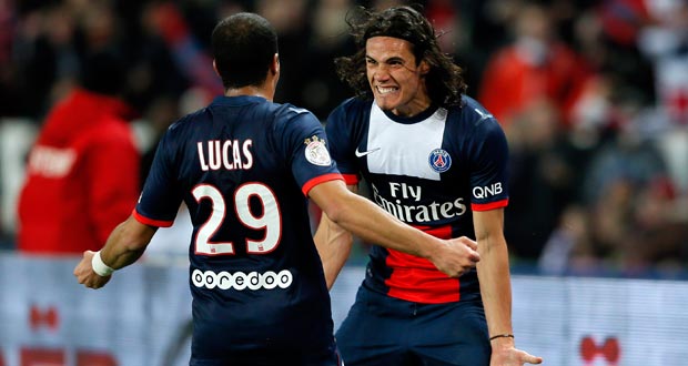 Coupe de la Ligue : Cavani délivre le PSG