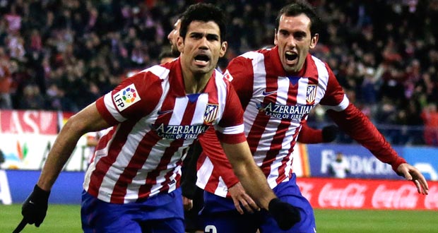 Liga : Diego Costa et l'Atlético Madrid toujours au sommet