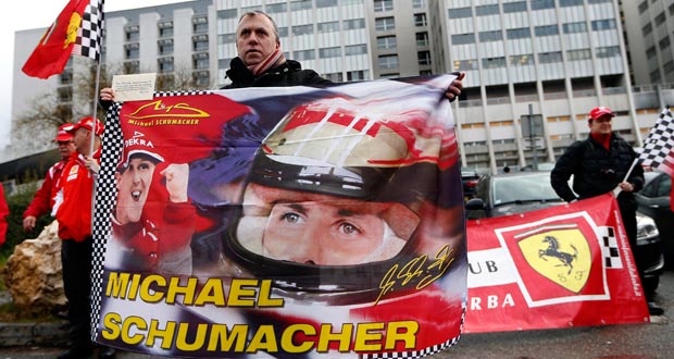 L'état de Michael Schumacher reste stable