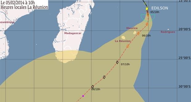 Tempête tropicale Edilson: Maurice passe en alerte 2