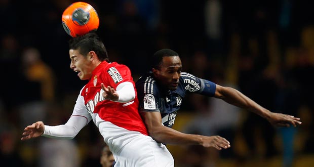 Ligue 1: James Rodriguez brille et Monaco gagne à Bastia