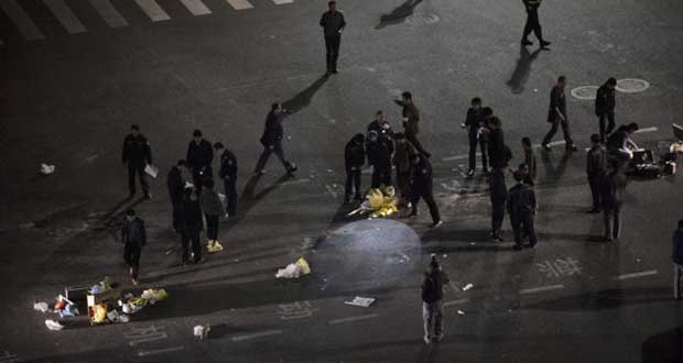 Une bande armée attaque une gare chinoise, une trentaine de morts