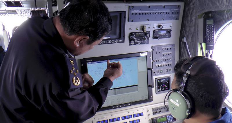 Possible désintégration en vol du Boeing malaisien
