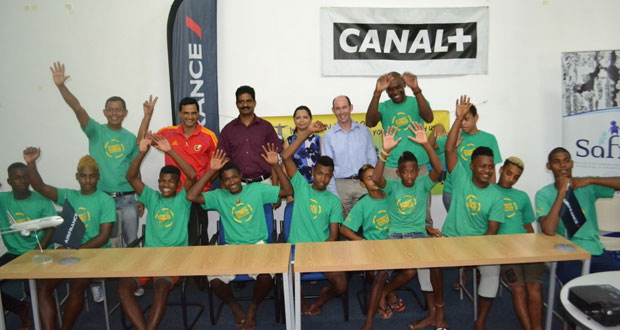 Coupe du monde: les petits footballeurs de Saphire à la conquête de Rio