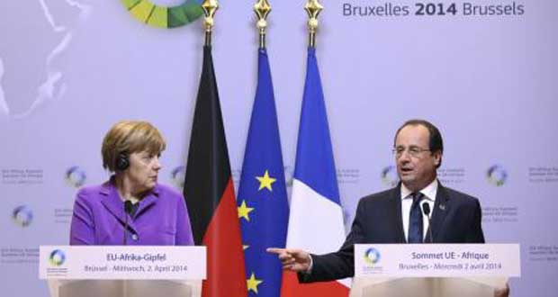Paris et Berlin veulent jouer un "rôle moteur" en Afrique