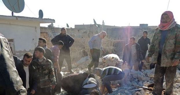 Des dizaines de morts dans l'attaque aérienne d'un marché en Syrie