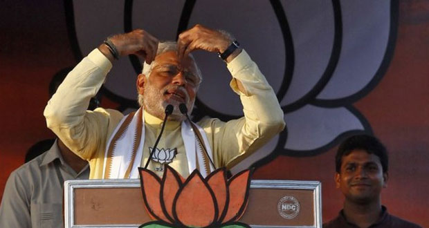 Inde : Le parti de Narendra Modi en tête des législatives