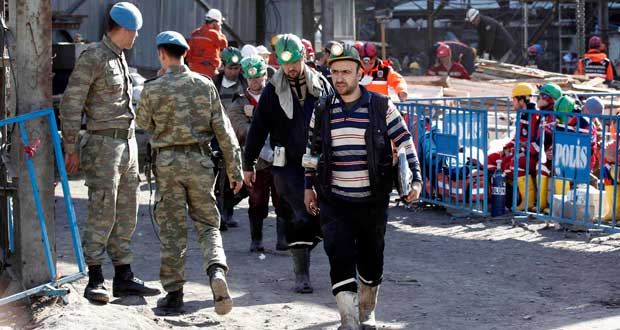284 morts, 18 disparus dans l'accident minier en Turquie