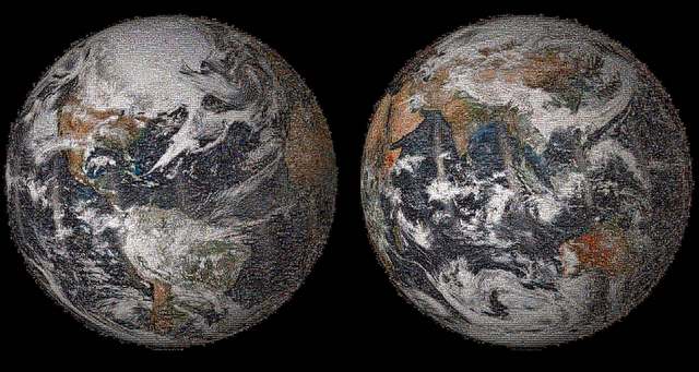 La Nasa recrée la Terre avec une mosaïque géante de «selfies»