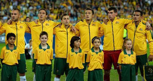 Mondial: l'Australie, première équipe à arriver au Brésil